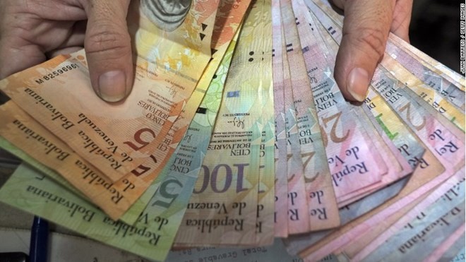 Đồng bolivar của Venezuela. (Nguồn: Getty Images)