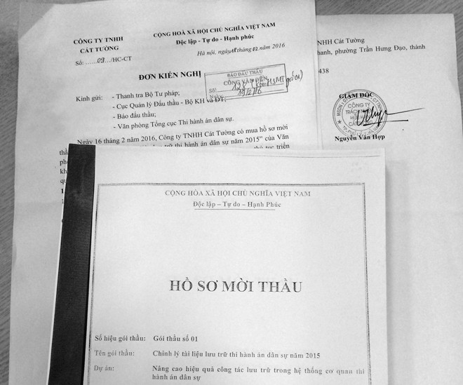 Bên mời thầu - Văn phòng Tổng cục Thi hành án dân sự khẳng định sẽ rà soát và phản hồi các kiến nghị mà nhà thầu đã phản ánh