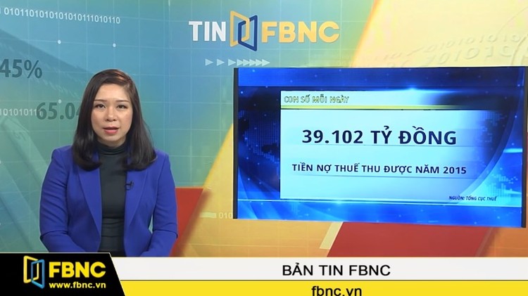 2015: Thu hơn 39.000 tỷ đồng tiền nợ thuế