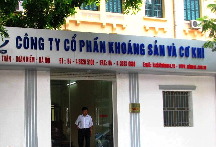 Công ty CP Khoáng sản và Cơ khí đang nợ thuế số tiền 8,487 tỷ đồng. Ảnh: LTT