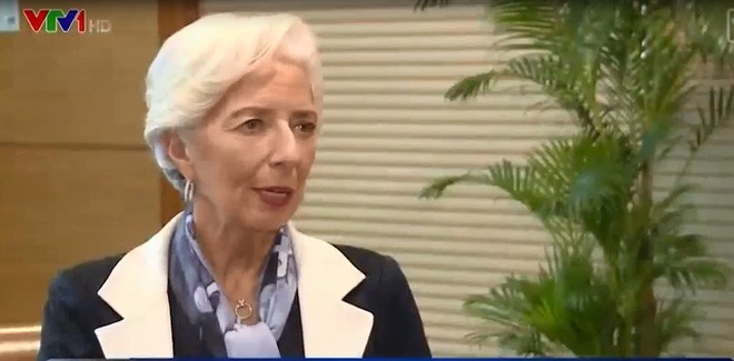 Bà Christine Lagarde - Tổng Giám đốc Quỹ Tiền tệ Quốc tế (IMF)
