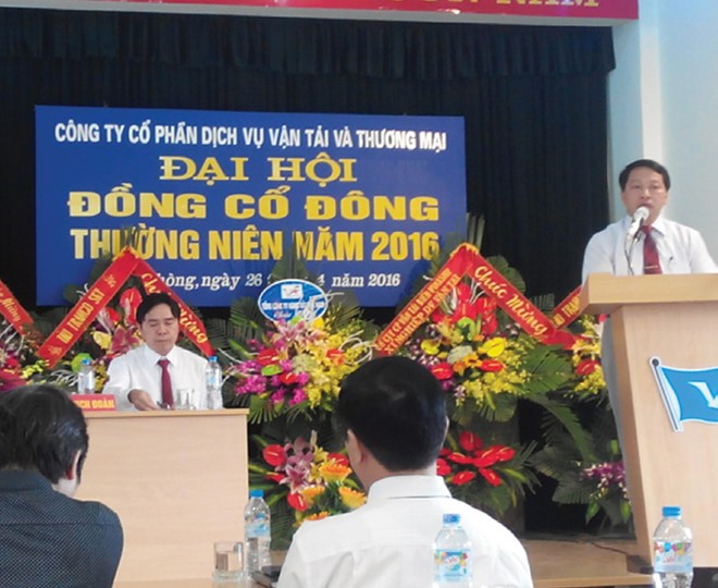 TJC chia cổ tức 10,88% năm 2015