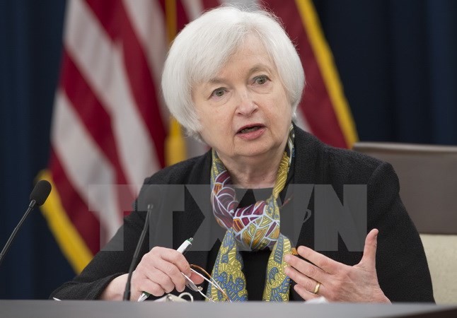 Chủ tịch Cục Dự trữ Liên bang Mỹ (Fed). (Nguồn: AFP/TTXVN)