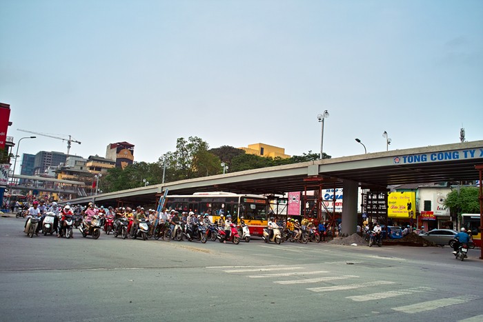 Thủ tục chủ trương đầu tư xây dựng cầu vượt tại nút giao Chùa Bộc - Phạm Ngọc Thạch đang được hoàn thiện. Ảnh: Nhã Chi