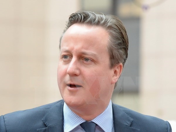 Thủ tướng Anh David Cameron. (Nguồn: AFP/TTXVN)