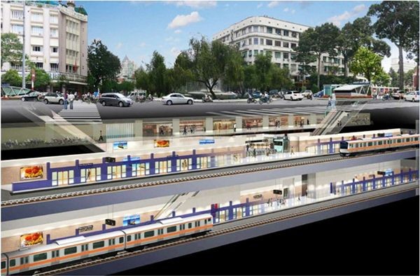 Đã xác định được nhà thầu xây ga ngầm đầu tiên trên tuyến Metro số 1 Bến Thành - Suối Tiên