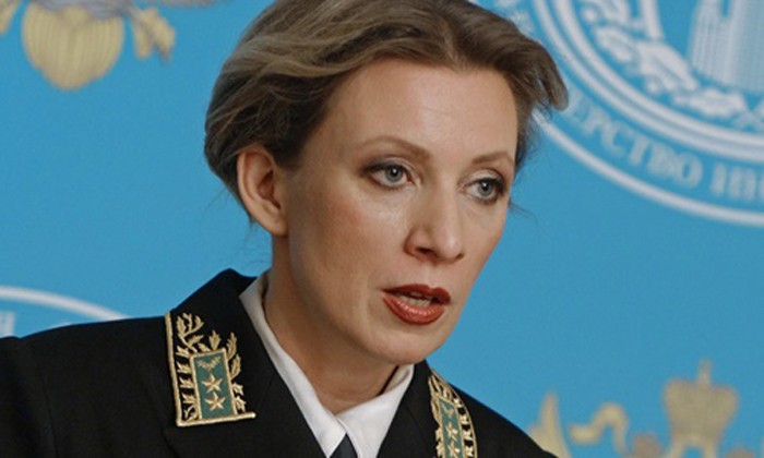 Người phát ngôn Bộ Ngoại giao Nga Maria Zakharova. Ảnh: RT.