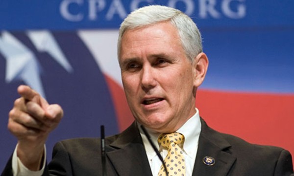 Ứng viên phó tổng thống Mỹ của đảng Cộng hòa, ông Mike Pence. Ảnh: NBC.