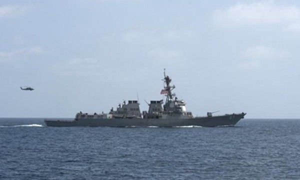 Tàu USS Mason. Ảnh: US Navy.