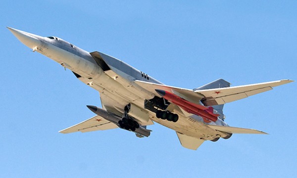 Oanh tạc cơ tầm xa Nga Tu-22M. Ảnh:Sputnik