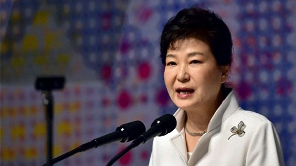 Tổng thống Hàn Quốc Park Geun-hye. Ảnh:Reuters