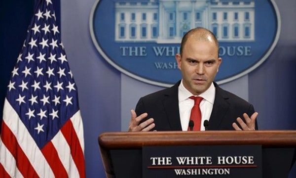 Ben Rhodes, phó cố vấn an ninh quốc gia Mỹ. Ảnh:Reuters.