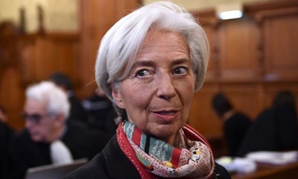 Tổng giám đốc IMF Christine Lagarde. Ảnh: AFP.