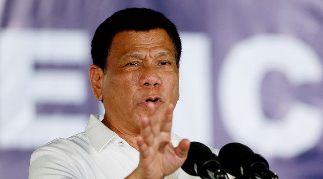 Tổng thống Philippines Rodrigo Duterte. (Ảnh: Reuters)