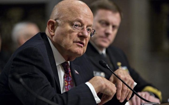 Giám đốc Tình báo Quốc gia Mỹ James Clapper. (Ảnh: Bloomberg)