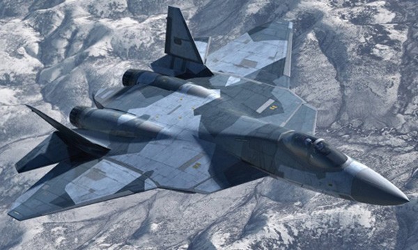 Tiêm kích tàng hình T-50 của Nga. Ảnh:Sputnik