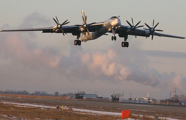 Một máy bay Tu-95. (Ảnh: TASS)