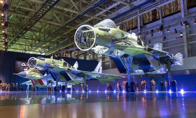 Tiêm kích MiG-35 Nga trong lễ ra mắt