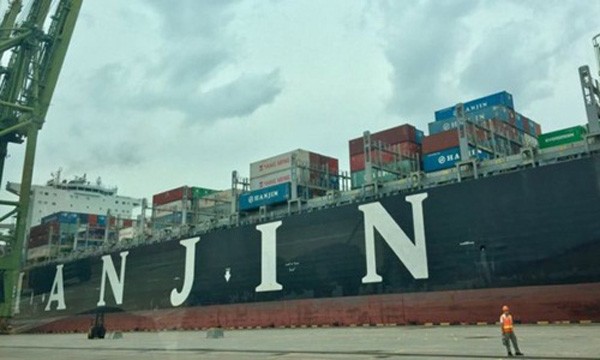 Hanjin chính thức phá sản từ hôm nay. Ảnh:BBC