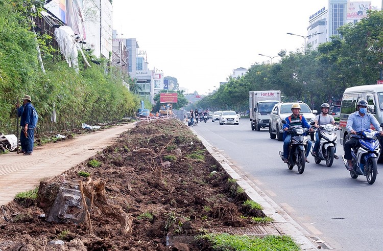 Dù được áp dụng cơ chế đặc thù, nhưng TP.HCM đã triển khai các gói thầu thuộc Dự án Xây dựng cầu vượt thép nút giao Nguyễn Thái Sơn - Nguyễn Kiệm theo Luật Đấu thầu. Ảnh: Nguyễn Đạt