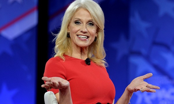 Kellyanne Conway, trợ lý cho Tổng thống Donald Trump. Ảnh:Reuters.