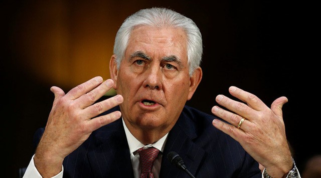 Ngoại trưởng Mỹ Rex Tillerson (Ảnh: RT)