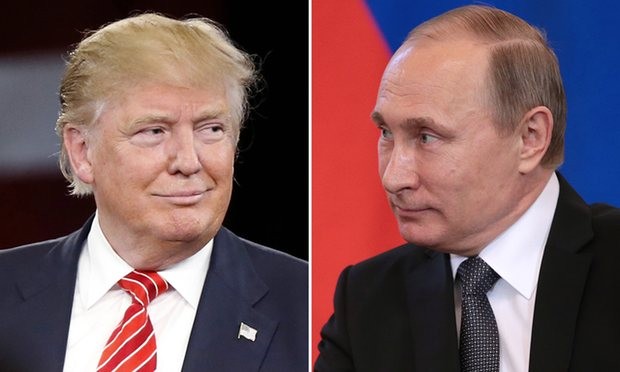 Tổng thống Mỹ Donald Trump (trái) và người đồng cấp Nga Vladimir Putin (Ảnh: Getty)