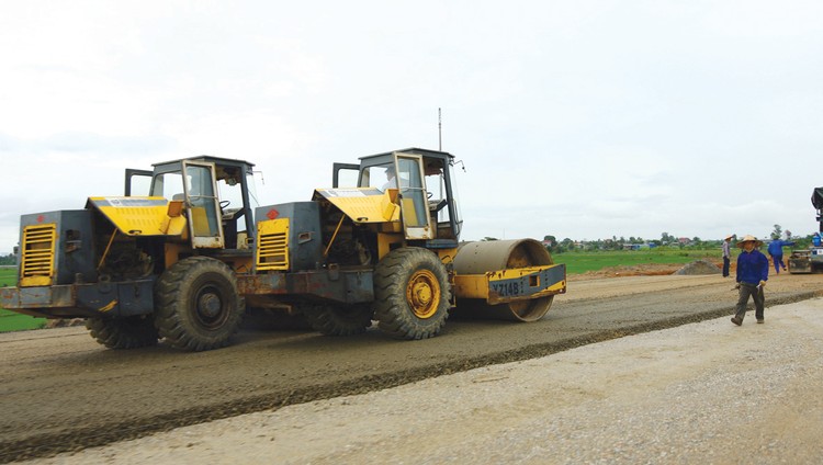 Dự án tuyến đường ven biển đoạn qua TP. Hải Phòng có ý nghĩa đặc biệt quan trọng trong phát triển liên kết vùng. Ảnh: Hoài Nam