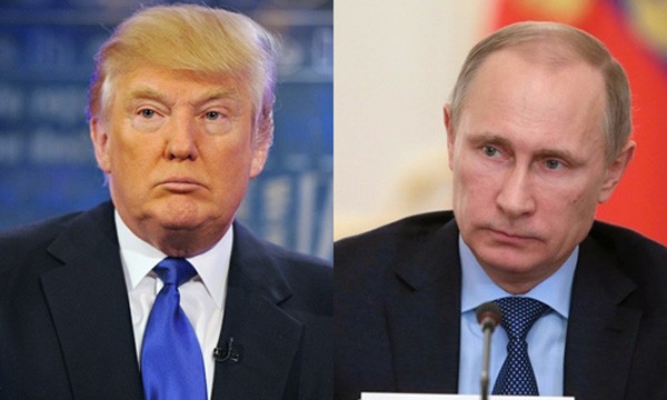 Tổng thống Mỹ Donald Trump và Tổng thống Nga Vladimir Putin. Ảnh:Reuters, RT