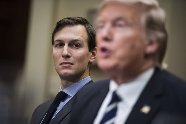 Jared Kushner (trái), con rể của Tổng thống Mỹ Donald Trump. (Ảnh: Washington Post)