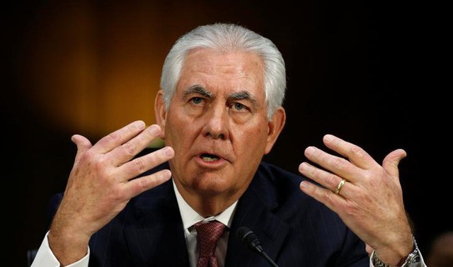 Ngoại trưởng Mỹ Rex Tillerson. (Ảnh: Reuters)