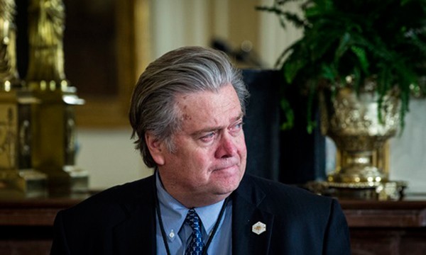 Ông Steve Bannon, chiến lược gia trưởng của Tổng thống Mỹ Donald Trump. Ảnh:Bloomberg