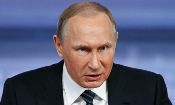 Tổng thống Nga Vladimir Putin. Ảnh:RT.