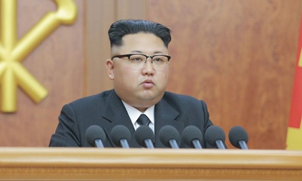 Nhà lãnh đạo Triều Tiên Kim Jong-un. Ảnh:KCNA.