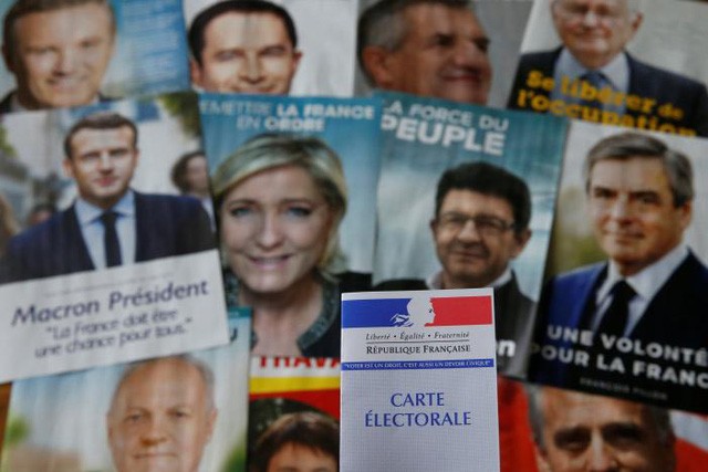 Toàn cảnh nước Pháp trong ngày bỏ phiếu bầu tổng thống
