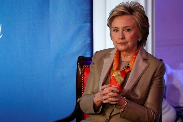 Bà Hillary Clinton phát biểu tại diễn đàn phụ nữ ở New York hôm 2/5 (Ảnh: Reuters)