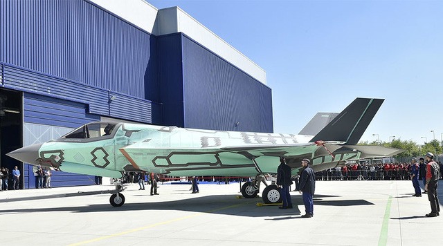 Chiếc F-35B được lắp ráp tại Cameri, Italia (Ảnh: Aeronautica Militare/Lockheed Martin)