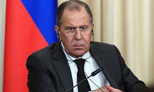 Ngoại trưởng Nga Sergei Lavrov. Ảnh:AFP