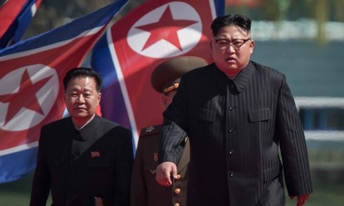 Lãnh đạo Triều Tiên Kim Jong-un. Ảnh:Reuters.