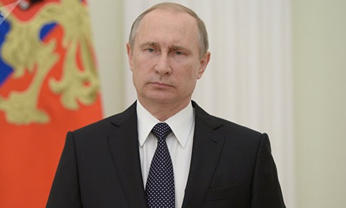 Tổng thống Nga Vladimir Putin. Ảnh:Sputnik.