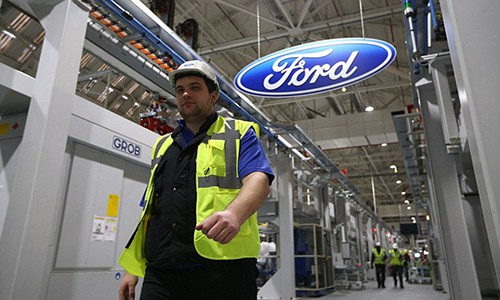 Lợi nhuận quý I năm nay của Ford sụt giảm 42%. Ảnh:DailyMail