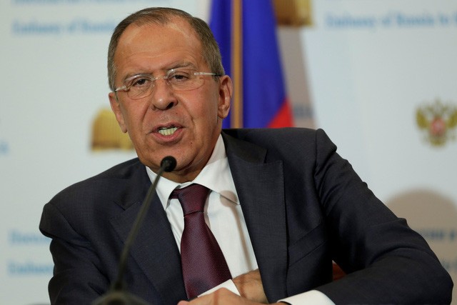 Ngoại trưởng Nga Sergey Lavrov (Ảnh: Reuters)