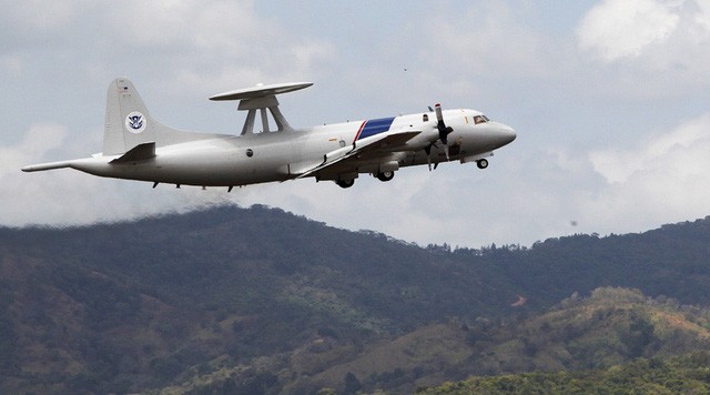 Máy bay P-3 Orion của Mỹ (Ảnh: RT)