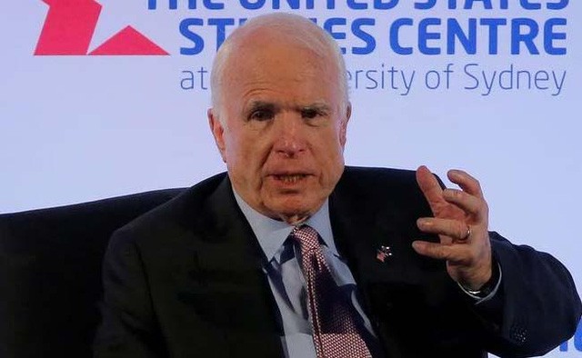 Thượng nghị sĩ Mỹ John McCain (Ảnh: NDTV)
