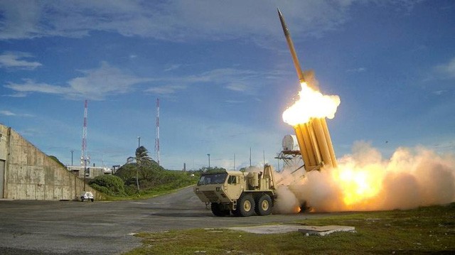 Hệ thống phòng thủ tên lửa THAAD. (Ảnh: Reuters)