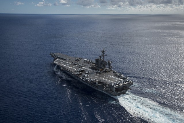 Tàu sân bay USS Carl Vinson của Mỹ. (Ảnh: US Navy)