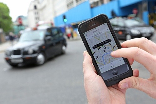 Uber được nhiều khách hàng ưa chuộng. Ảnh:Bloomberg