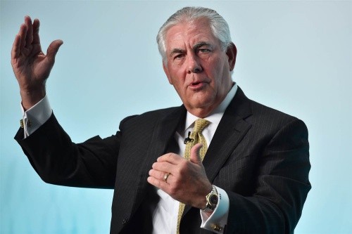 Ngoại trưởng Mỹ Rex Tillerson. Ảnh:Reuters