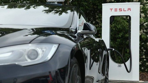 Tesla đạt doanh thu quý trước gấp đôi cùng kỳ năm ngoái. Ảnh:AFP