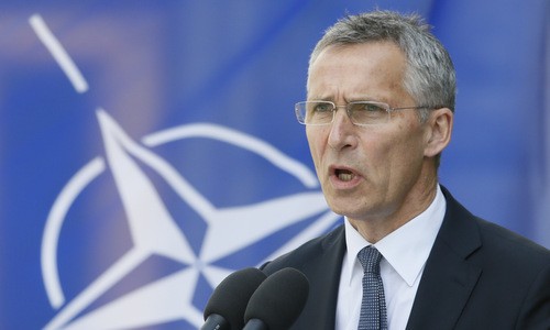 Ông Jens Stoltenberg đổ lỗi cho Nga làm quan hệ xấu đi. Ảnh:Reuters.